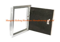 Light Steel Keel  PVC Access Panel , Black Gypsum Board Trapdoor