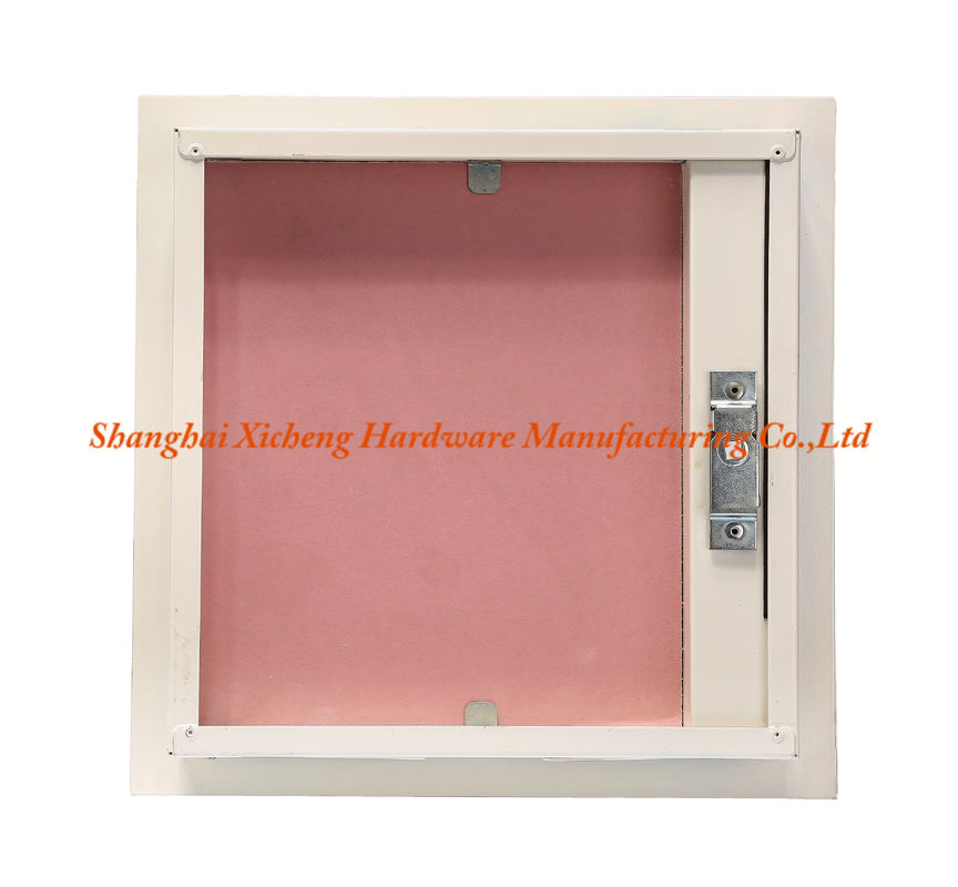 Heavy Frame Steel Access Panel With Pink Plasterboard Drywall Accessories
